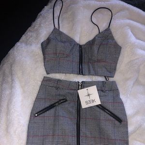 NWT* LF seek the label skirt set